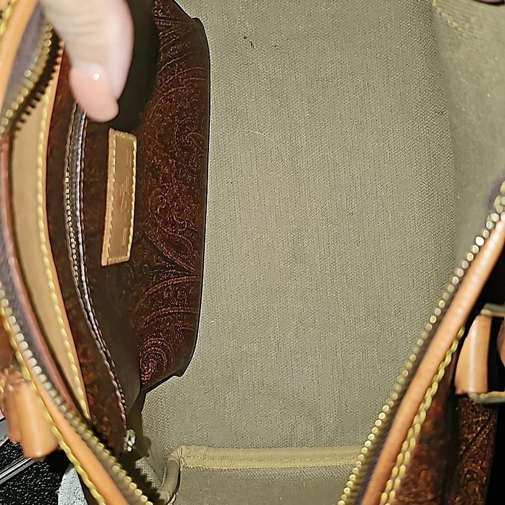 Etro Boston paisley pattern brown - Picture 4 of 10